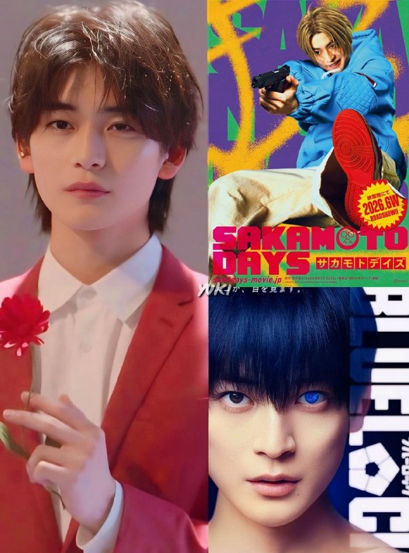 ⚡️Фумия Такахаши — нарасхват
Актёр сыграет сразу в двух экранизациях популярных тайтлов:
1) «Синяя