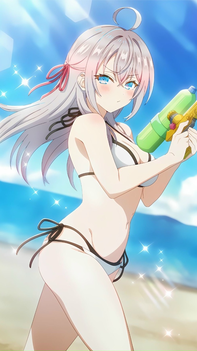 Аниме: Аля иногда кокетничает со мной по-русски