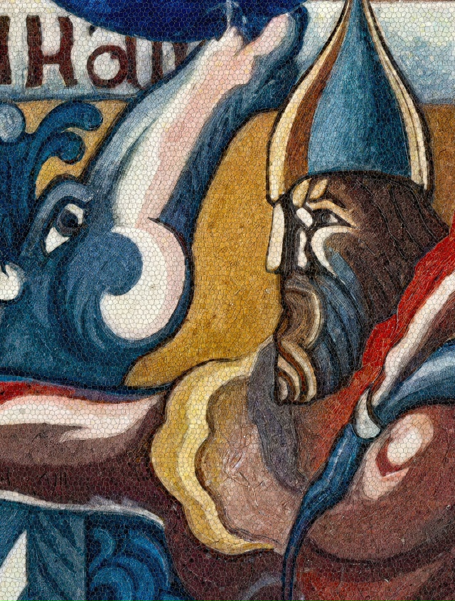 Дали перепутали с Петром I, потому что художник Олег Лу?...