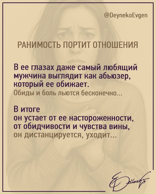 🥺 Чувственная и ранимая - она будто заранее готова к у?...