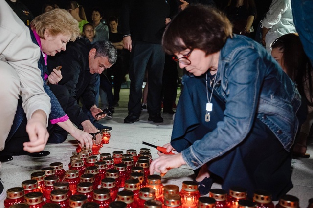 🕯️Прошедшей ночью в Курске зажгли лампады в память о ...