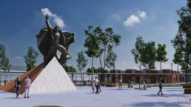 С депутатом Государственного совета РК Валерием Никол...