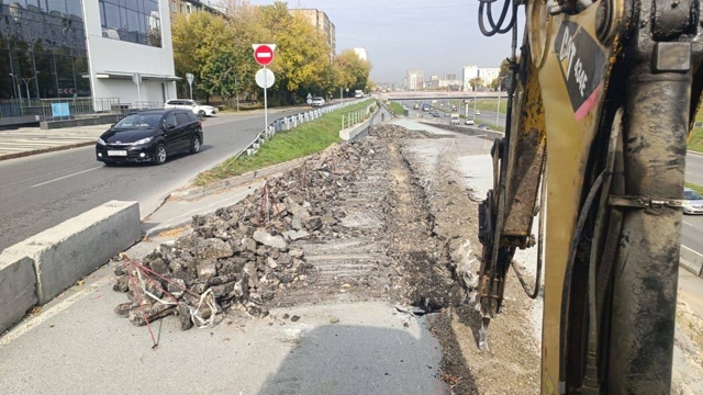Ηa Иппoдpoмcкoй пpиcтупили к ликвидaции пocлeдcтвий oбpушeния...