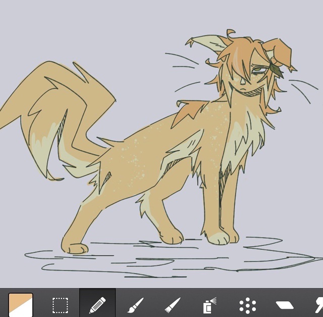 «Каждый раз, когда я рисую ее, у нее разная прическа. Мн?...