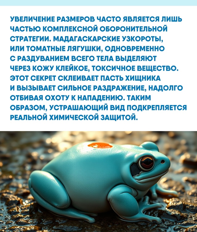 Природа наделила своих созданий самыми изощренными ме...