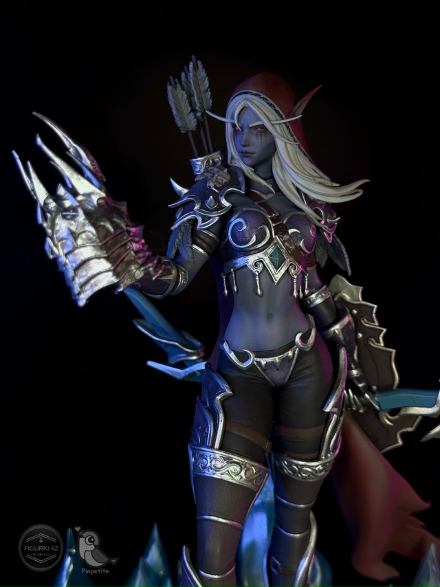 Сильвана Ветрокрылая. Ожившая легенда Азерота. 🌑
На?...