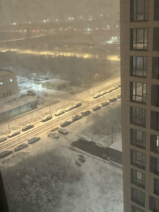 Привет Курчатовцам из снежного Санкт-Петербурга ❤️