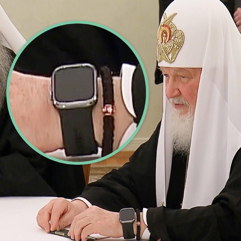 Патриарх Кирилл перешёл на Apple Watch
Глава РПЦ, который раньше критиковал технологии за отвлечени