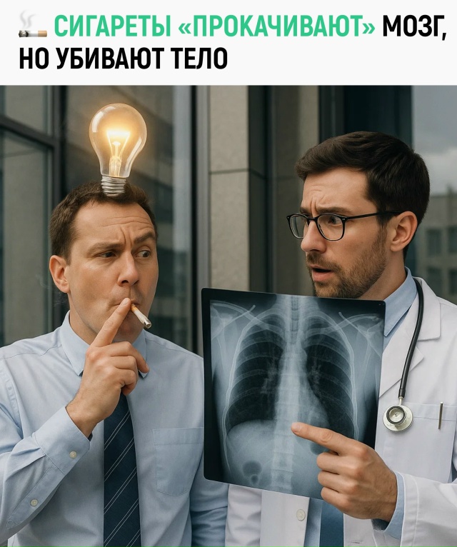 Курение разрушает лёгкие и наносит сильнейший вред ор?...