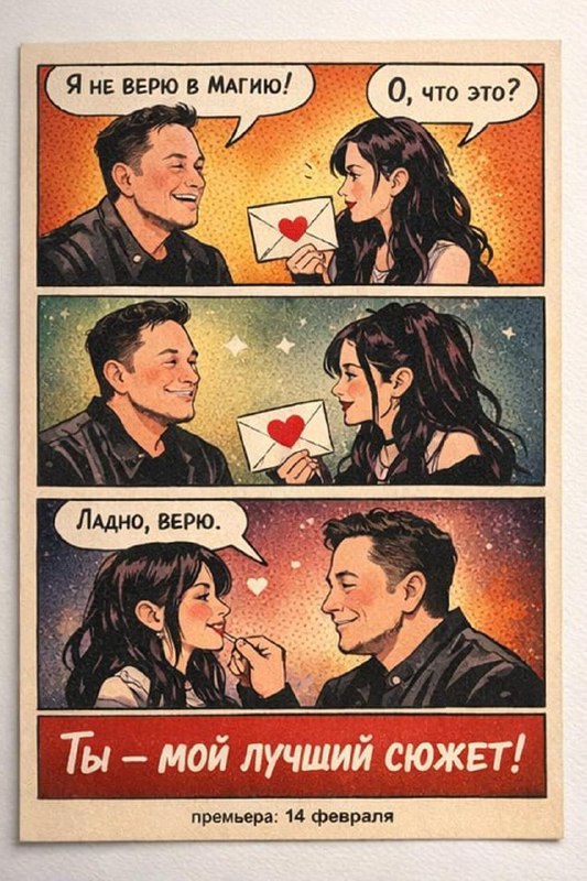 ❤️ Конкурс: Создайте ИИ-валентинку для своей половинки
Тестируйте промпты бесплатно в @GPT4Telegram