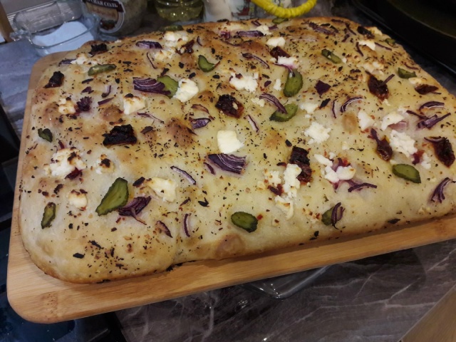 Фокачча, а что у вас на ужин