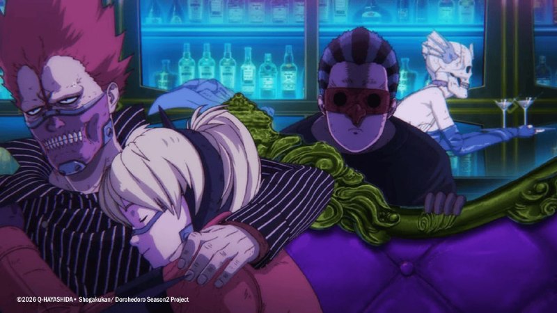 💥2 сезон аниме «Дорохедоро» стартует сразу с ТРЁХ серий!
Премьера состоится 1 апреля 2026 года. Ост