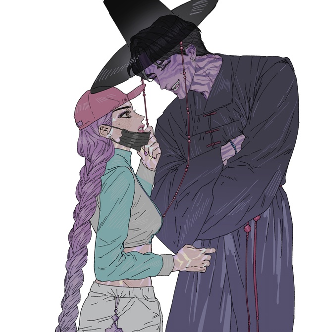 #KPOP_DEMON_HUNTERS / Кей-поп охотницы на демонов
Art: pinkteest
(Руми...