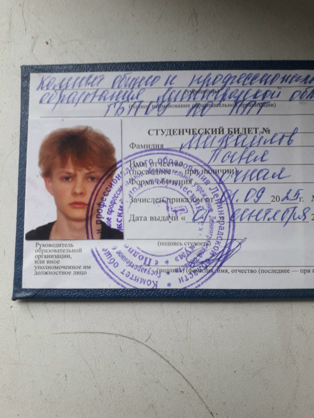 Заберите потеряшку, Конституции 3, 1 подъезд.