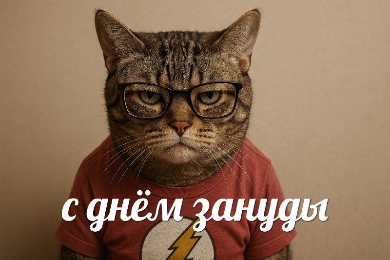 Сегодня отмечается День зануды
Отличный повод поздравить самых душных друзей и коллег