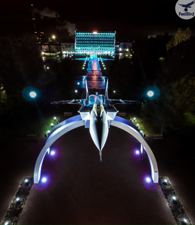 Памятник «МиГ на взлёте» на ул Чкалова
Самолет памят?...