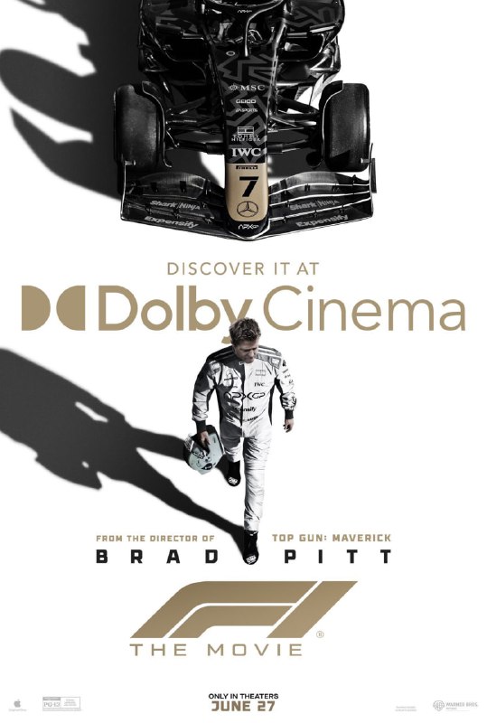 🏎Новый постер фильма «Формула-1», вдохновленный «Акирой»