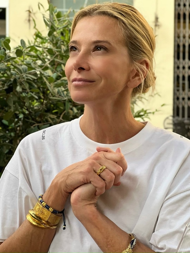 88-летний режиссер Андрей Кончаловский и актриса Юлия В...