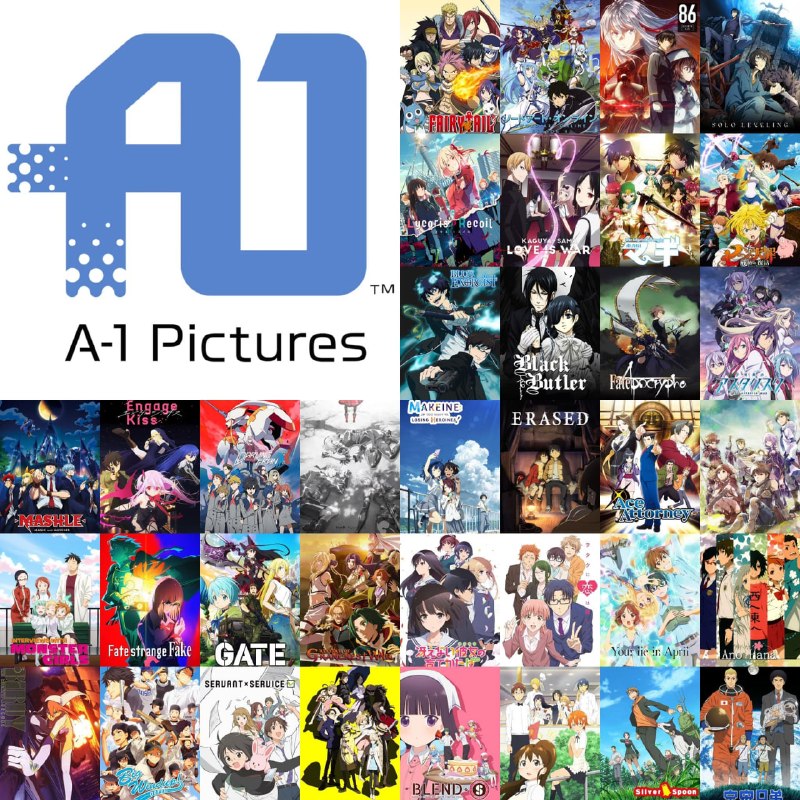 🎉21 год назад в Японии были основаны студии A-1 Pictures — одна из самых популярных аниме-студий нов