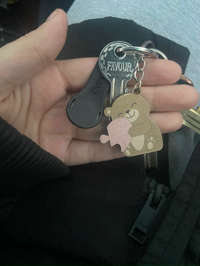 Потеряли ключи с таким же брелком, если кто то нашел от?...