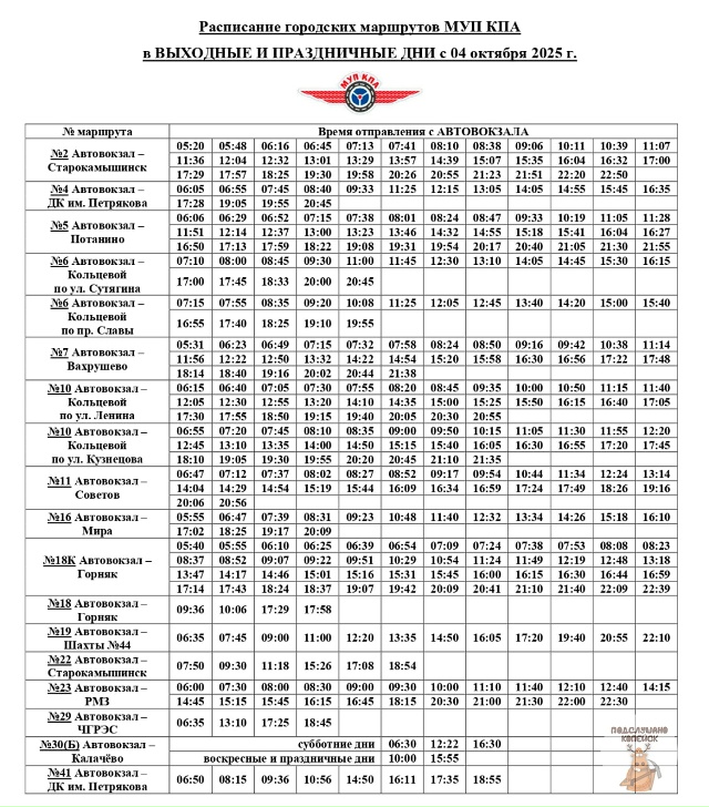 ‼НОВОЕ ПОЛНОЕ РАСПИСАНИЕ АВТОБУСОВ в Копейске с 01 окт?...