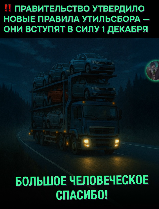 ⚡ Авто подорожают: правительство утвердило новые прав...