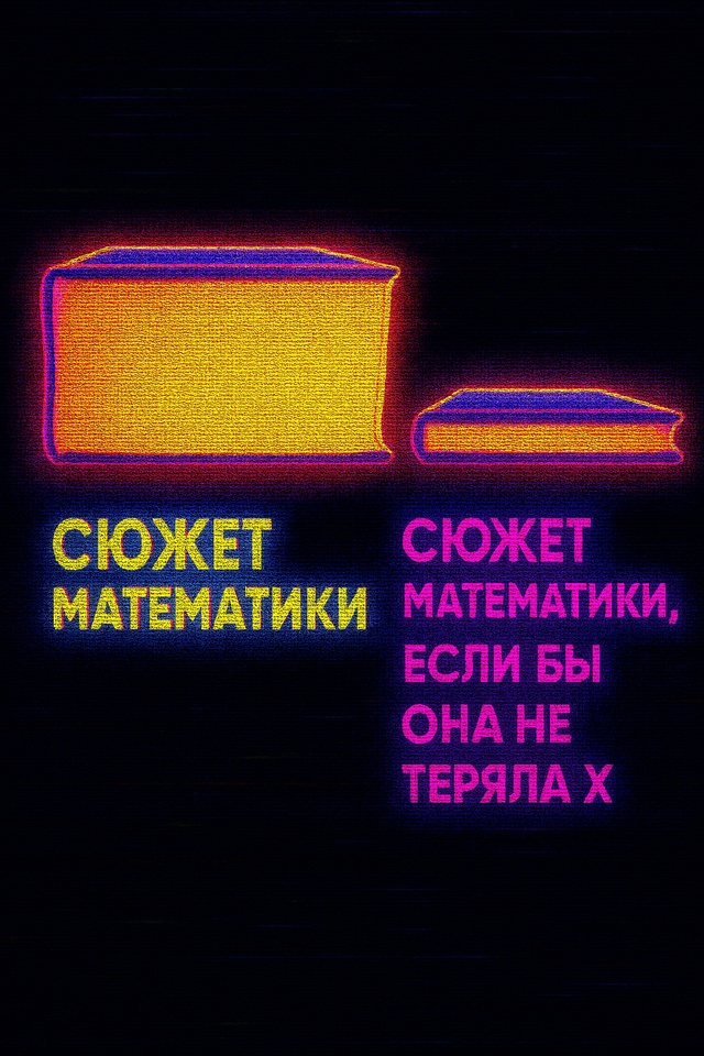 Математика могла бы быть лёгкой, но она предпочла драм?...