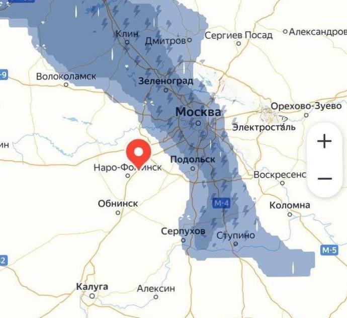 О Боже, на Москву наступает (в прямом смысле) ураган 🐸