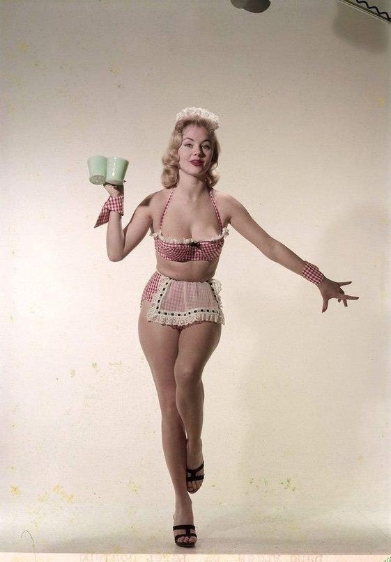 Эльзa Сёренсен - модель из Дании, Мисс Сентябрь 1956 г. Playbo...