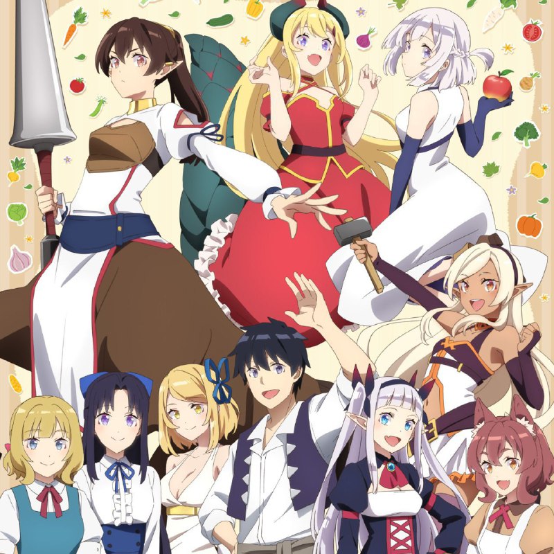 Тихая, спокойная жизнь
Первый показ продолжения аниме "Фермерская жизнь в ином мире" (Isekai Nonbir