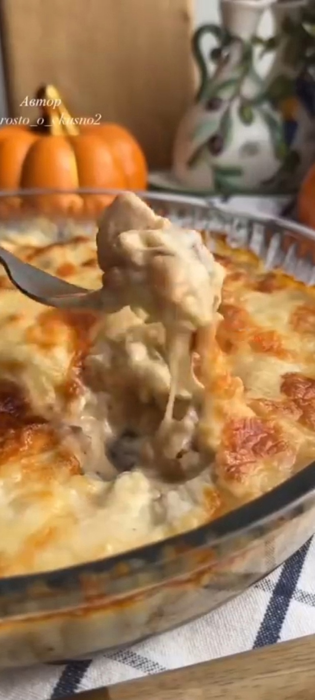 Домашний жульен с грибами в духовке — любимая всеми го...