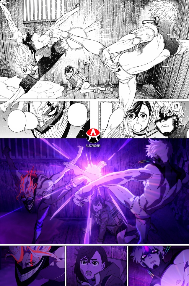 ? Сравниваем «Дандадан»: манга х 2 серия 2 сезона аниме...