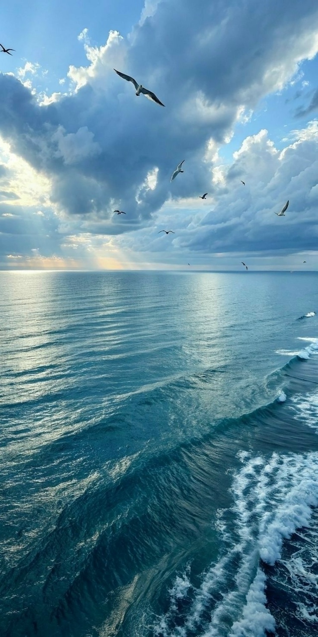 🌊Смотришь на море — и всё становится на свои места.