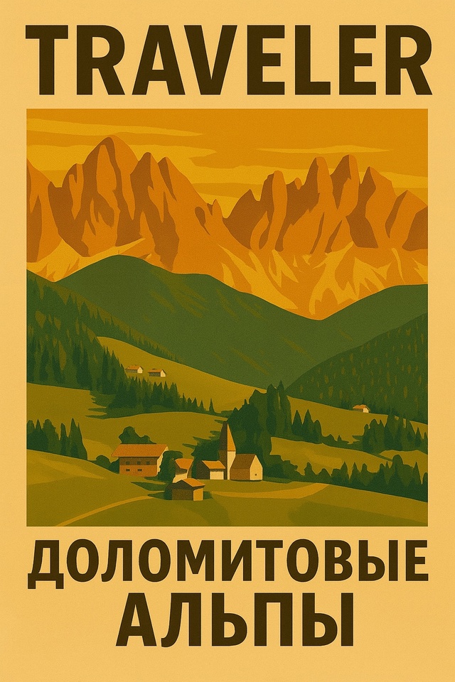 🌎Доломитовые Альпы — это не просто горы, это настояще...