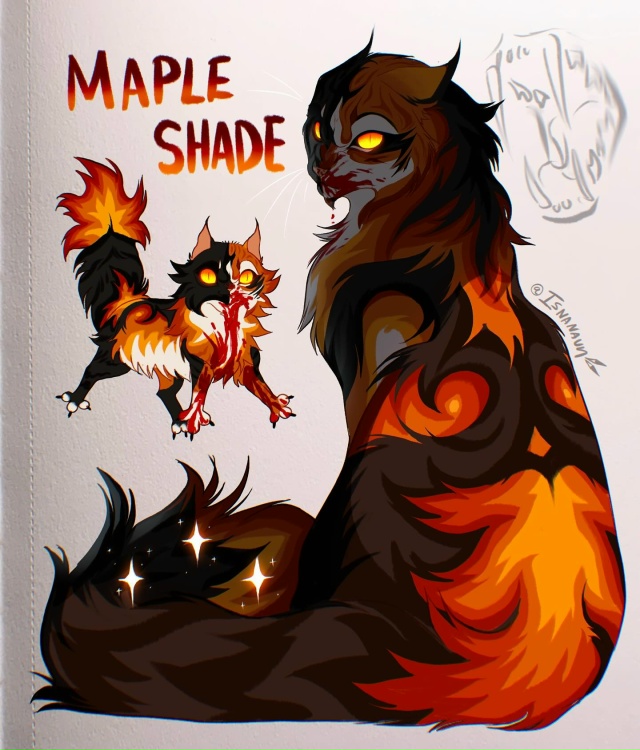 Кленовница 🍁 Я так давно не рисовала фанарт по «Котам-...