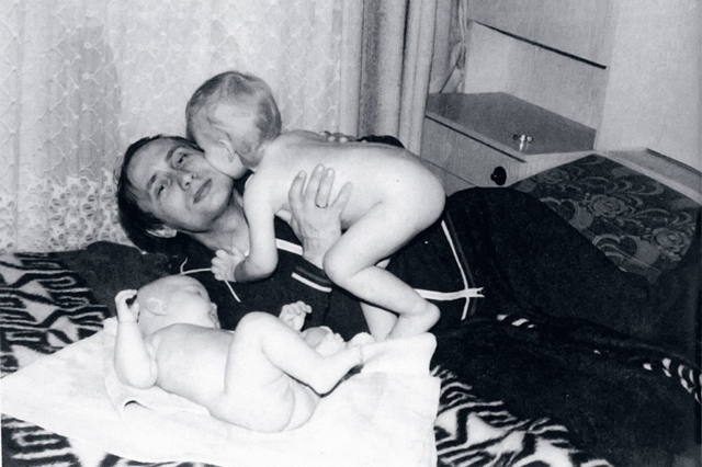 Молодая семья Путиных