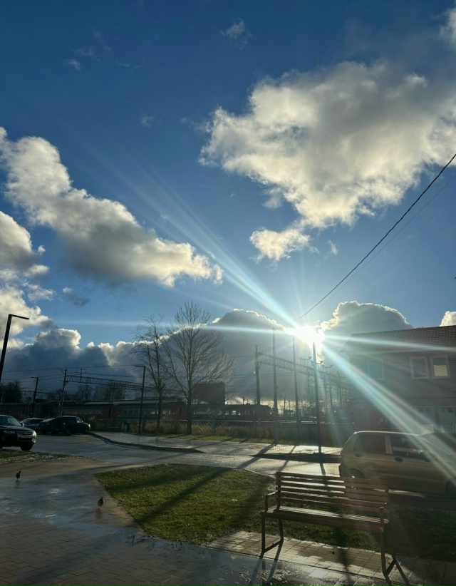 При субботней (вчера было) прогулке в центре народа не ?...