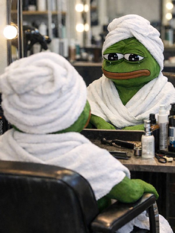 когда смотришь на себя в парикмахерском кресле после мытья головы и думаешь, всегда ли ты был так ур