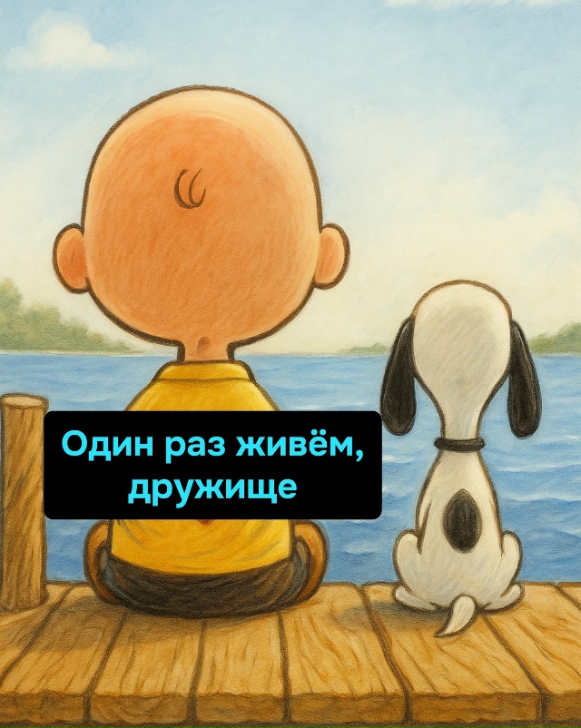 Главное — не забыть жить, пока занят попытками жить пр?...