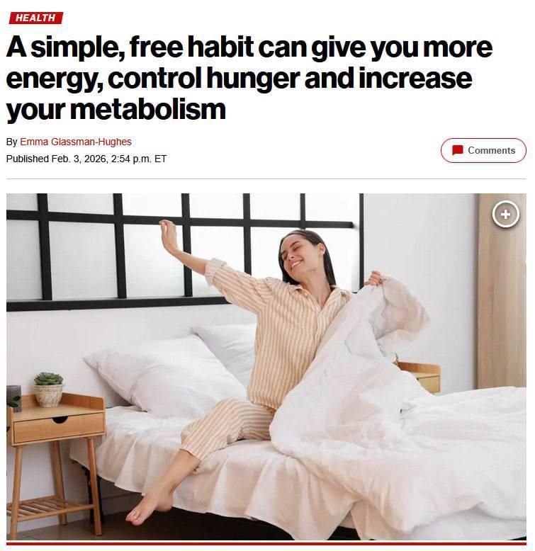 Утренние прогулки улучшают здоровье и помогают контролировать аппетит.
Дневной свет запускает мета