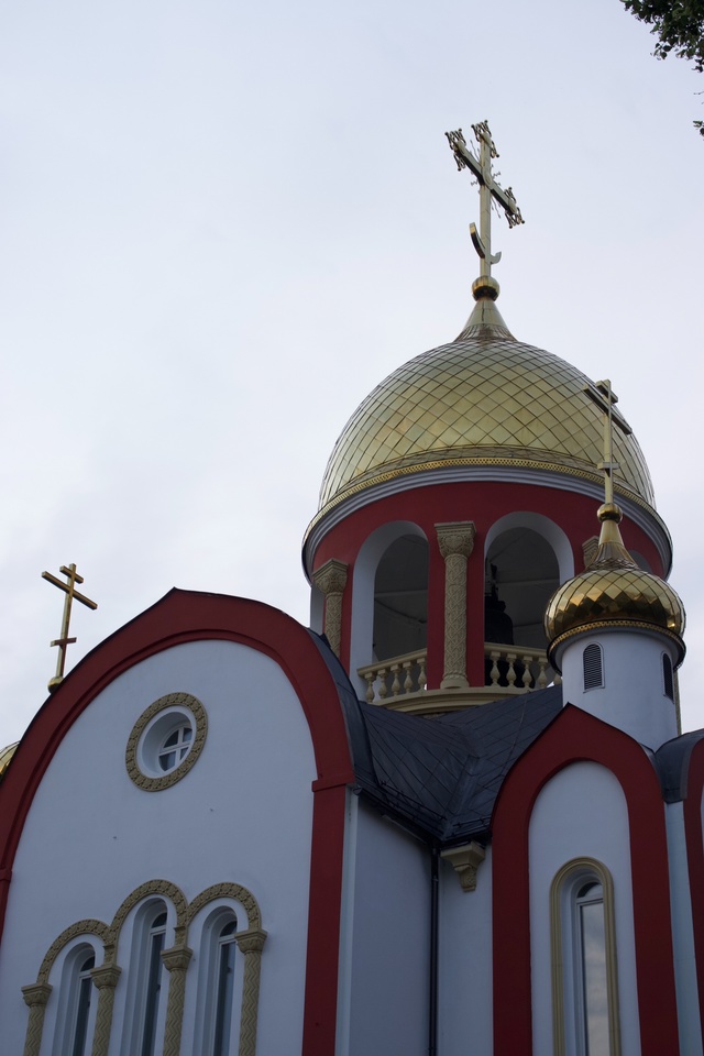 Город Видное после дождя: капли на листьях сверкают, а ?...