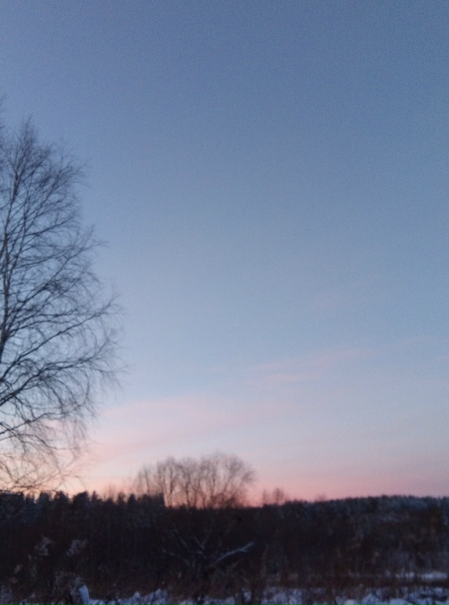 Вот такой красивый закат☃
#Я_тебя_видел@podslushano_velsk