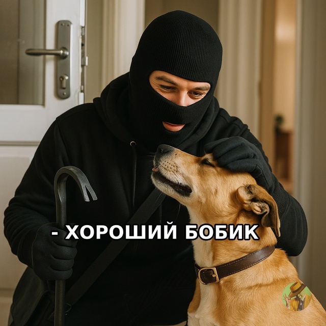 🐶 Сторожевая собака? Не, не слышал...
Житель города вер...