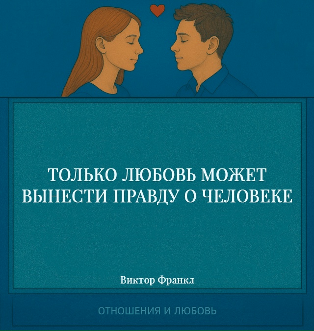 Любовь — это единственная сила, способная смотреть на ...