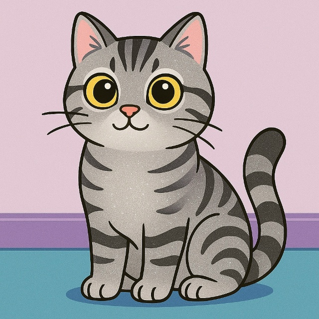 У некоторых кошек встречается необычный окрас — «агут...