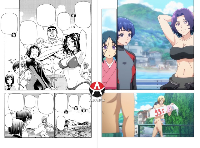 🤿 Сравниваем «Необъятный Океан»: манга х 2 серия 2 сезо...