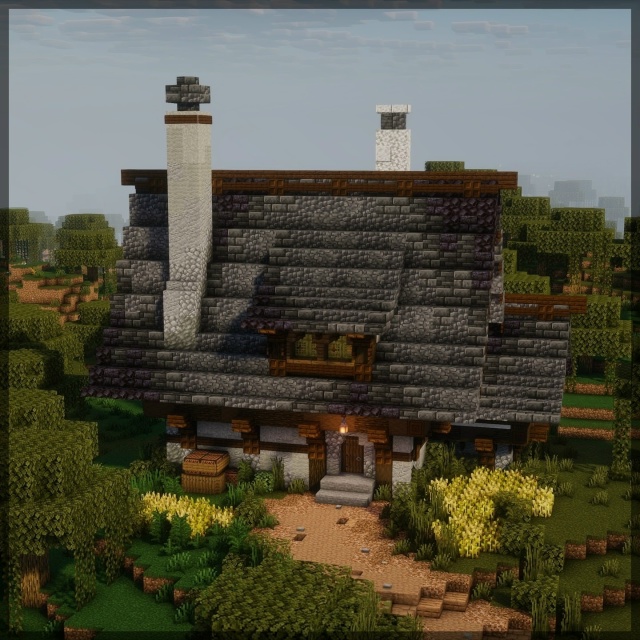 Красивый домик для выживания
Будет классно выглядеть ...