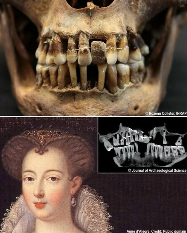 Французская аристократка XVII века Анна д’Алегре (1565–161...