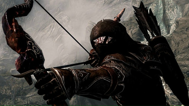 Лук в Скайрим стали таким сильным и популярным благода...