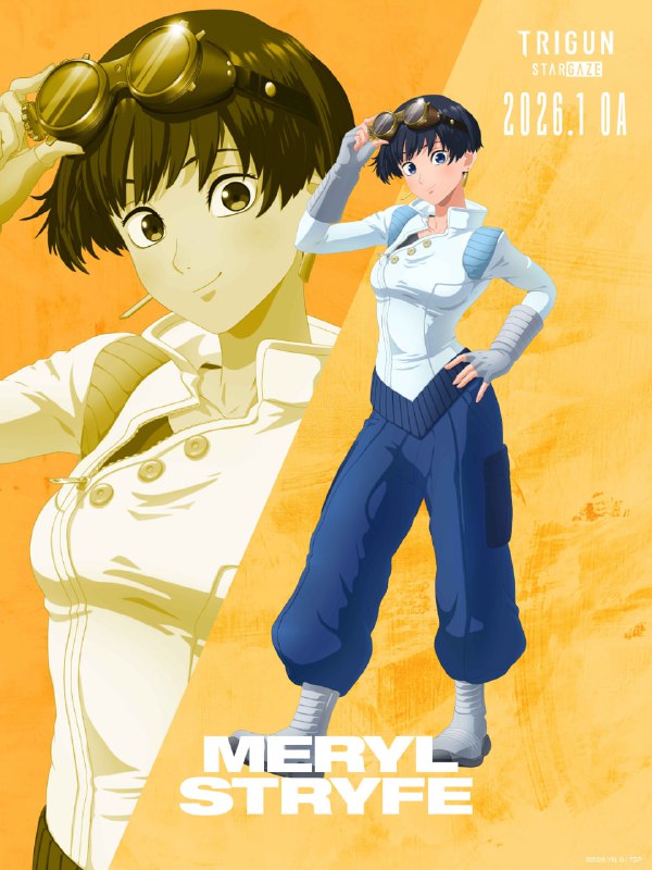 ⚡️Новые постеры персонажей аниме «Триган: Наблюдая за звёздами»
Действие будет происходить через 2,